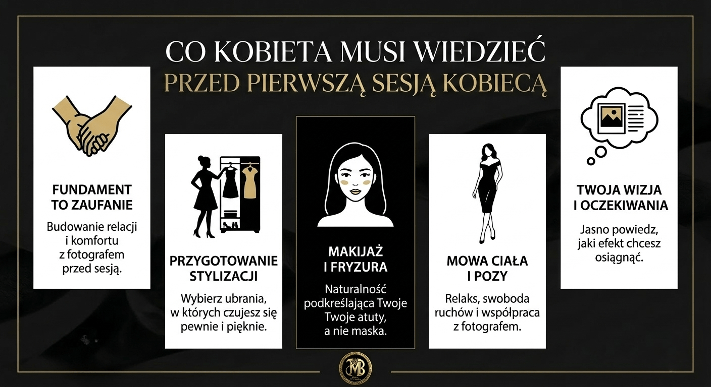 Co Kobieta Musi wiedzieć przed Pierwszą Sesją